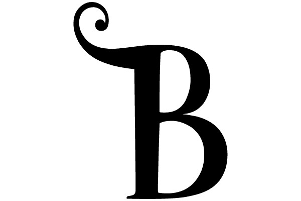 Curly 'B' in