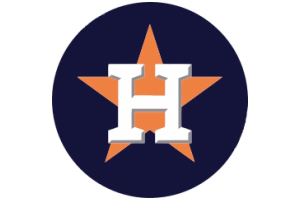 Stylized Logo of the Houston Astros Baseball Team