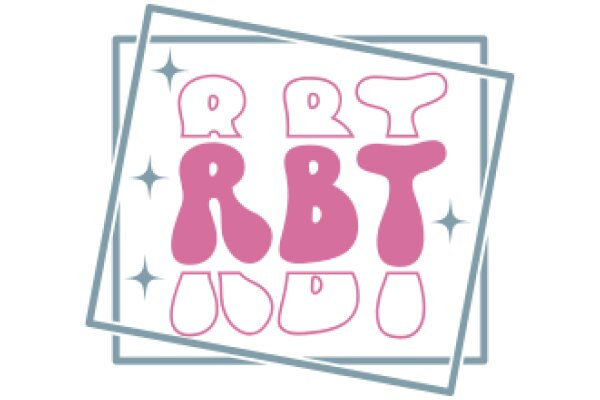 A Playful Display of the Alphabet in Pink and Purple