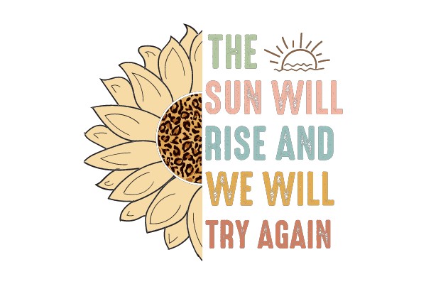 The Sun Will Rise and We Will Try Again: A Message of Hope and Resilience
