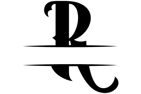 Double Capital Letter R Logo