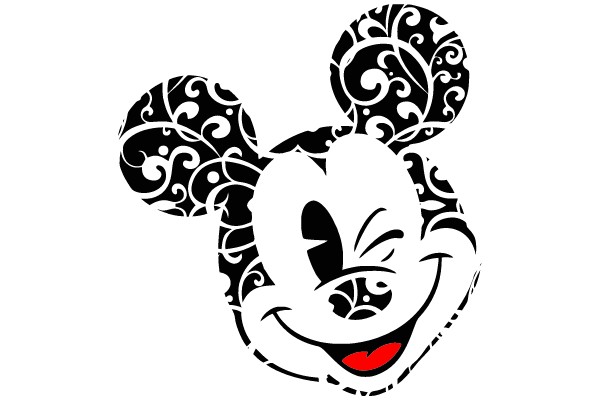 Mickey Mouse Face Artwork