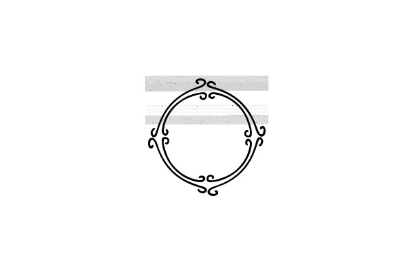 Ornate Circular Border Design