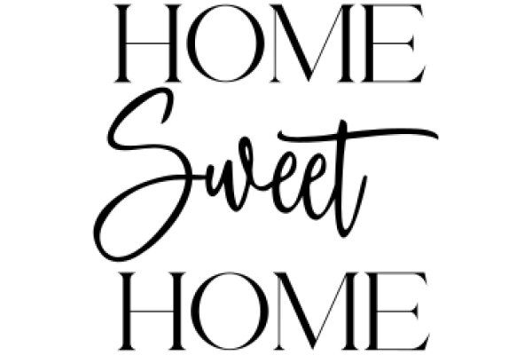 A Simple, Elegant Sign for a Home