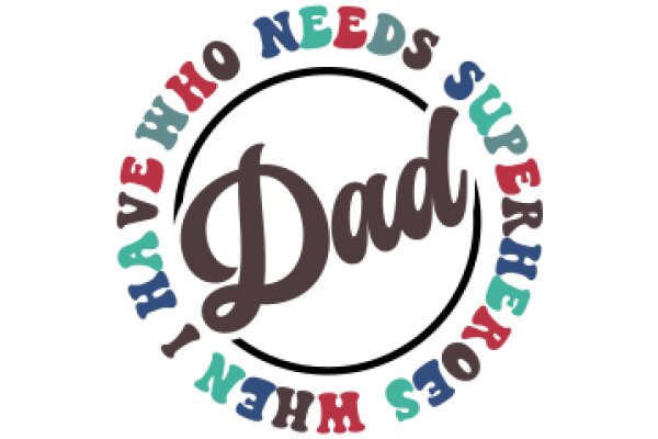 A Colorful Logo for a Father's Day Gift