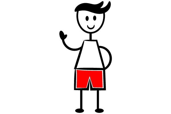 Hello, Friend: A Stick Figure's Greeting