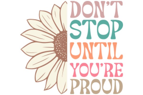 Don't Stop Until You're Proud: A Guide to Personal Growth and Achieving Your Goals