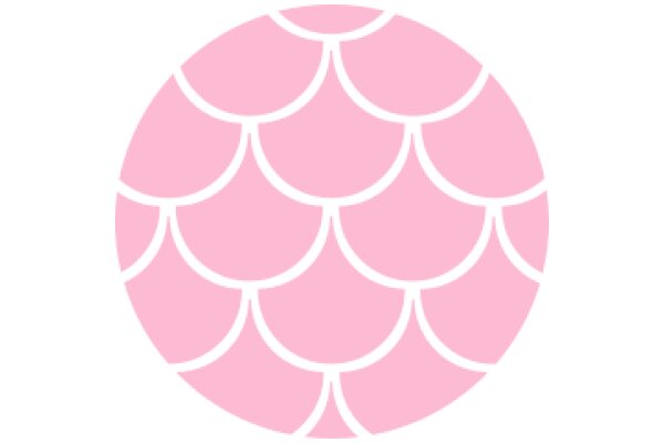 Stylized Pink Decorative Pattern