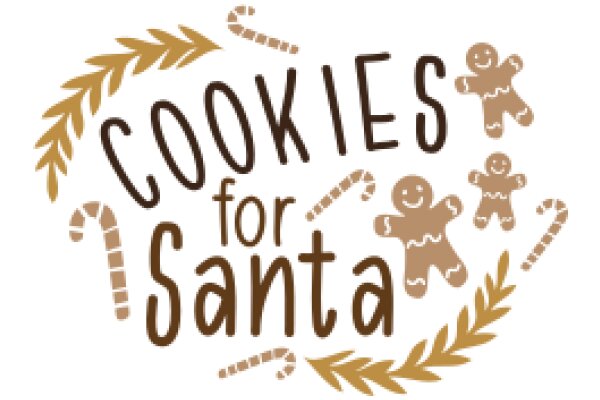 Cookies for Santa: A Festive Holiday Logo