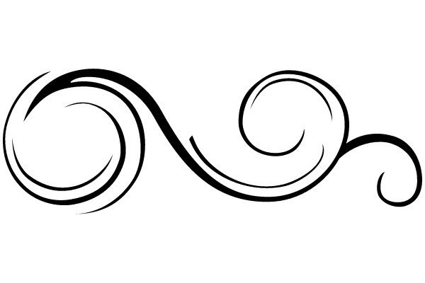 Classic Swirl Ornament Design