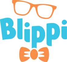 Blippi's Eyeglasses and Bowtie Logo
