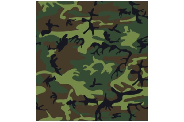 Camouflage Pattern: A Study in Contrast and Blending