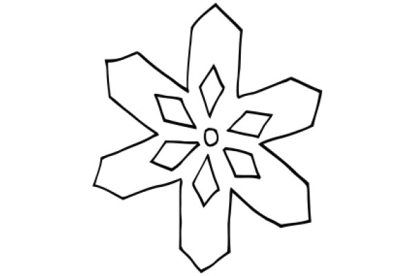 Simplistic Geometric Design: A Line Art