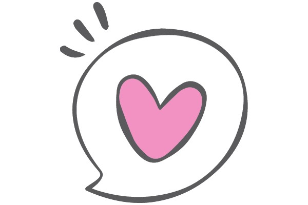 Winnie the Pooh's Heartfelt Message: A Pink Speech Bubble Icon