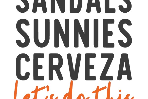 SANDALS SUNNIES CERVEZA