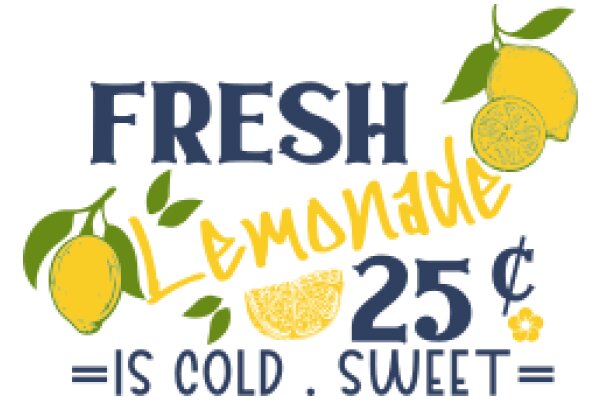 Fresh Lemonade: 25¢ a Glass, Cold and Sweet!