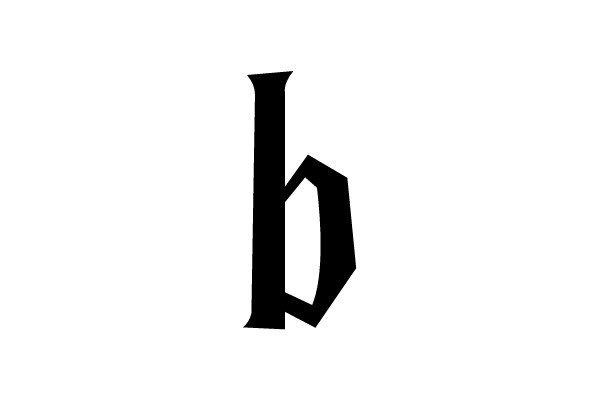 Lowercase Letter 'B'