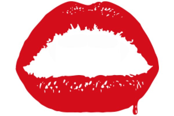 Vivid Red Lipstick Illustration