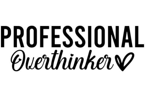 Professional Overthinker: A Graphic Design