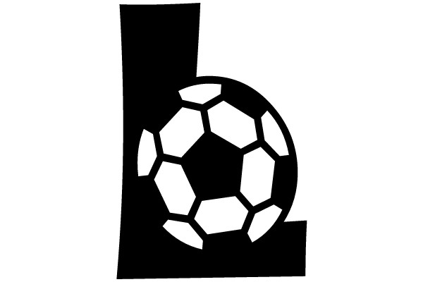 Soccer Ball and Letter 'L'