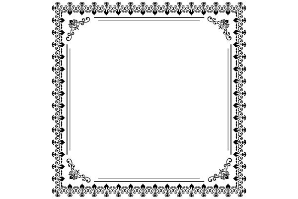 Ornate Vintage Frame with Flourishes