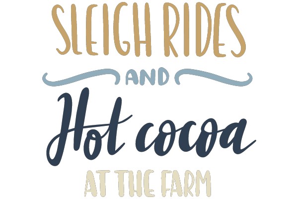 Sleigh Rides and Hot Cocoa at the Farm