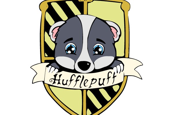 Hufflepuff Crest with Badger