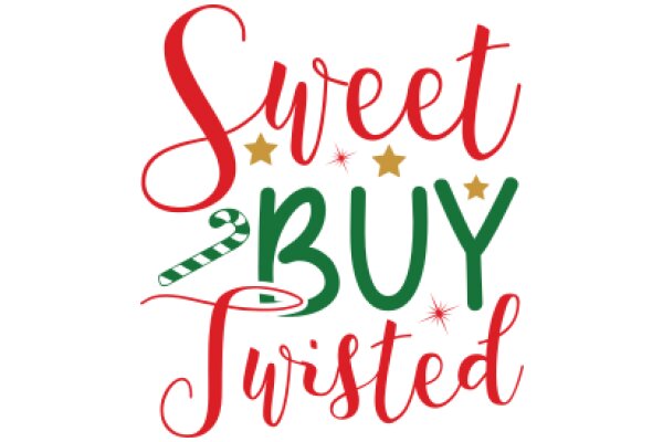 Sweet and Twisted: A Holiday-Themed Advertisement for a Candy Store