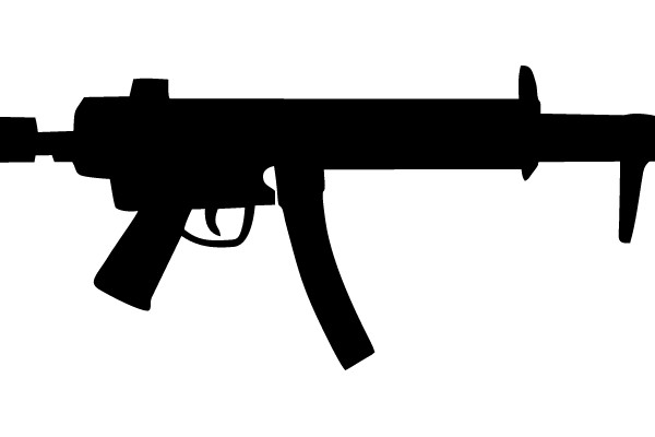 Assault Rifle Silhouette