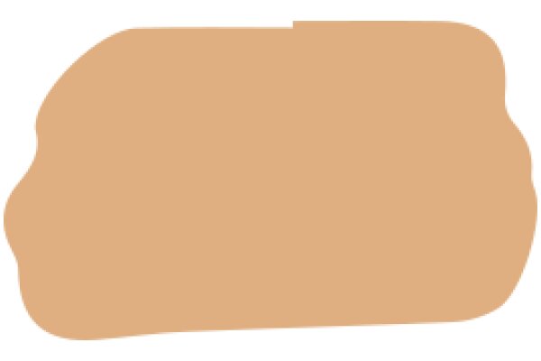 A Simple Shape: A Blurred Rectangle in a Light Brown Color