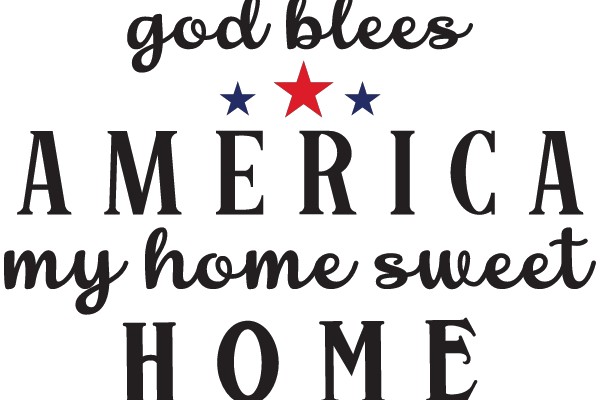 Celebrating the American Dream: A Home Sweet Home Poster