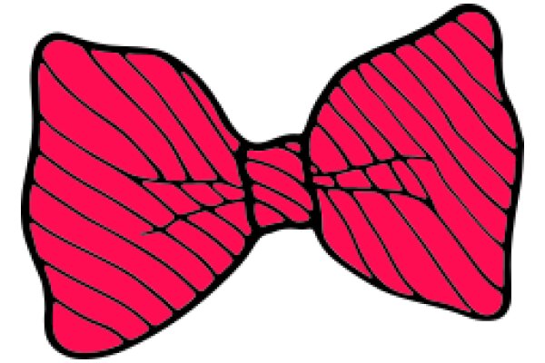 Stylish Pink Bow Tie