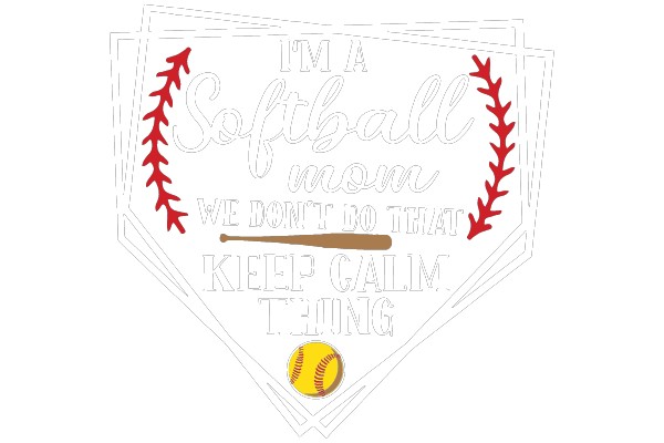 I'm A Softball Mom We Don't Do That Keep Calm Thing