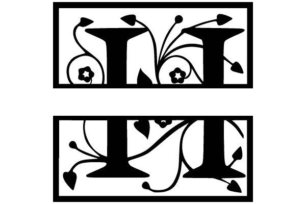 Art Nouveau Monogram