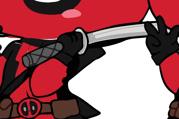 Chibi Deadpool: The Cute Ninja