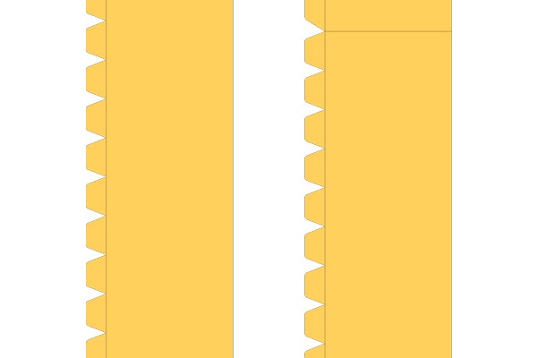 A Simple Illustration of Two Yellow Boxes