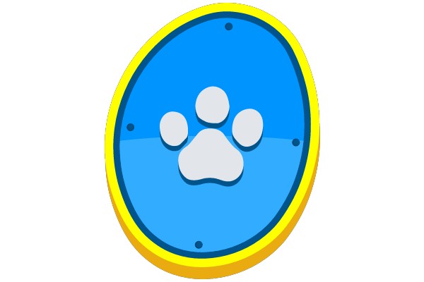 Paw Print Badge