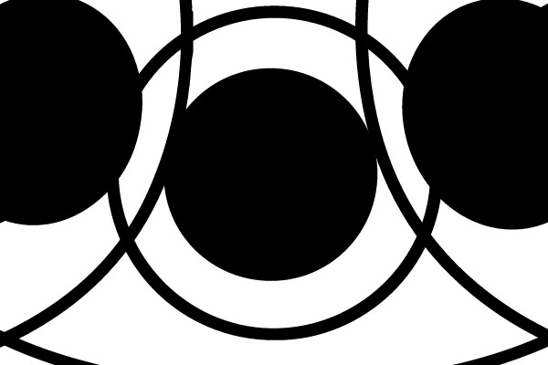 Dot-Patterned Character with Expression