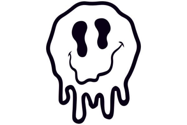 Simplistic Drawing of a Smiling Octopus