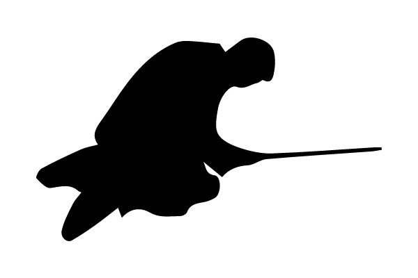 Billiards Player in Action