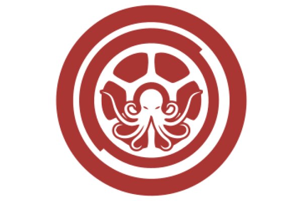 Vintage Football Logo with Octopus Design