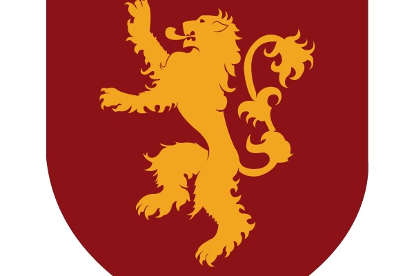 Symbolic Heraldry: The Golden Lion on Maroon
