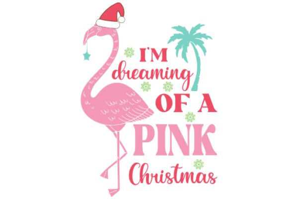 Flamingo's Festive Christmas Wish