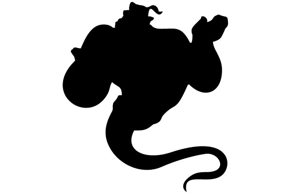 Powerful Serpent: A Majestic Silhouette