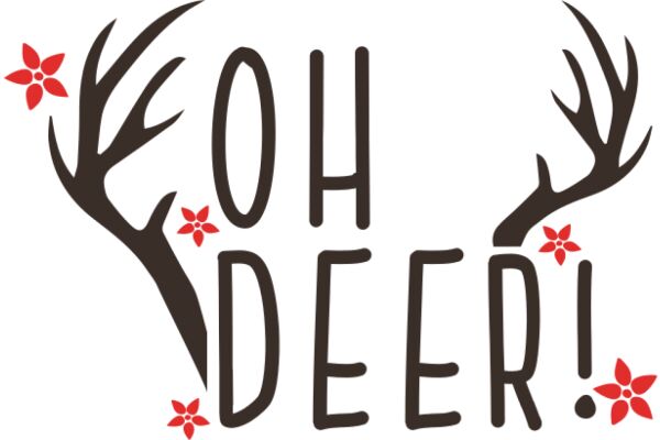 Oh Deer! A Playful Artwork with a Touch of Nature