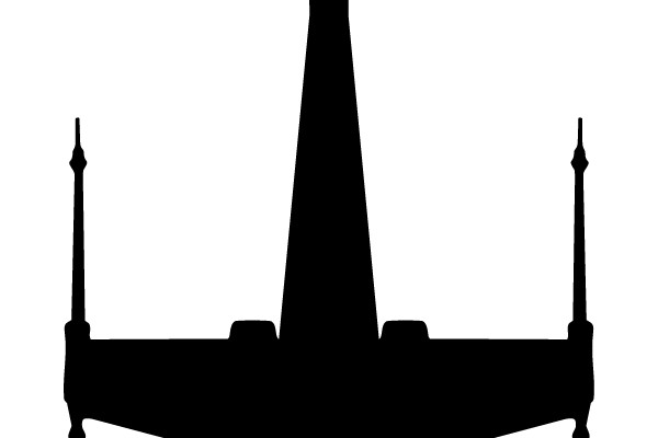 Silhouette of a Fighter Jet