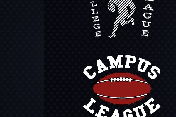 Emblemed Football League Badges: A Collection of Rugby, American Football, and Hard Game Logos