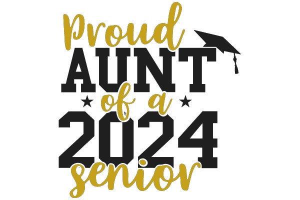Exuberant Aunt Welcoming the Class of 2024