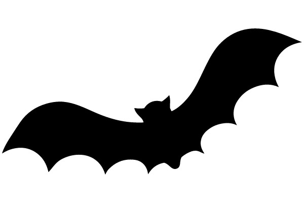 Halloween Bat Silhouette