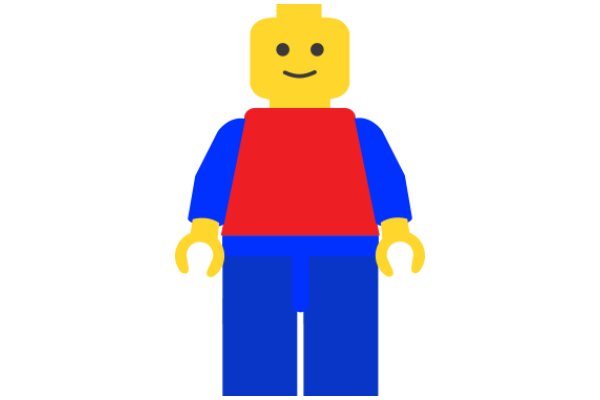A Friendly and Colorful Lego Character